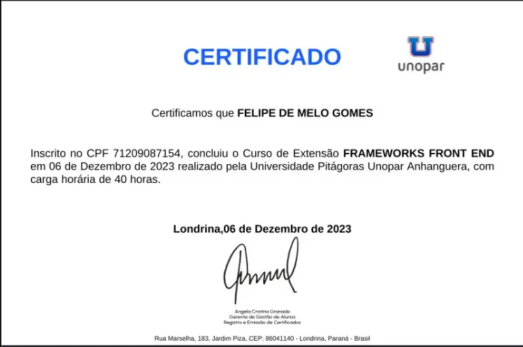 certificado 7